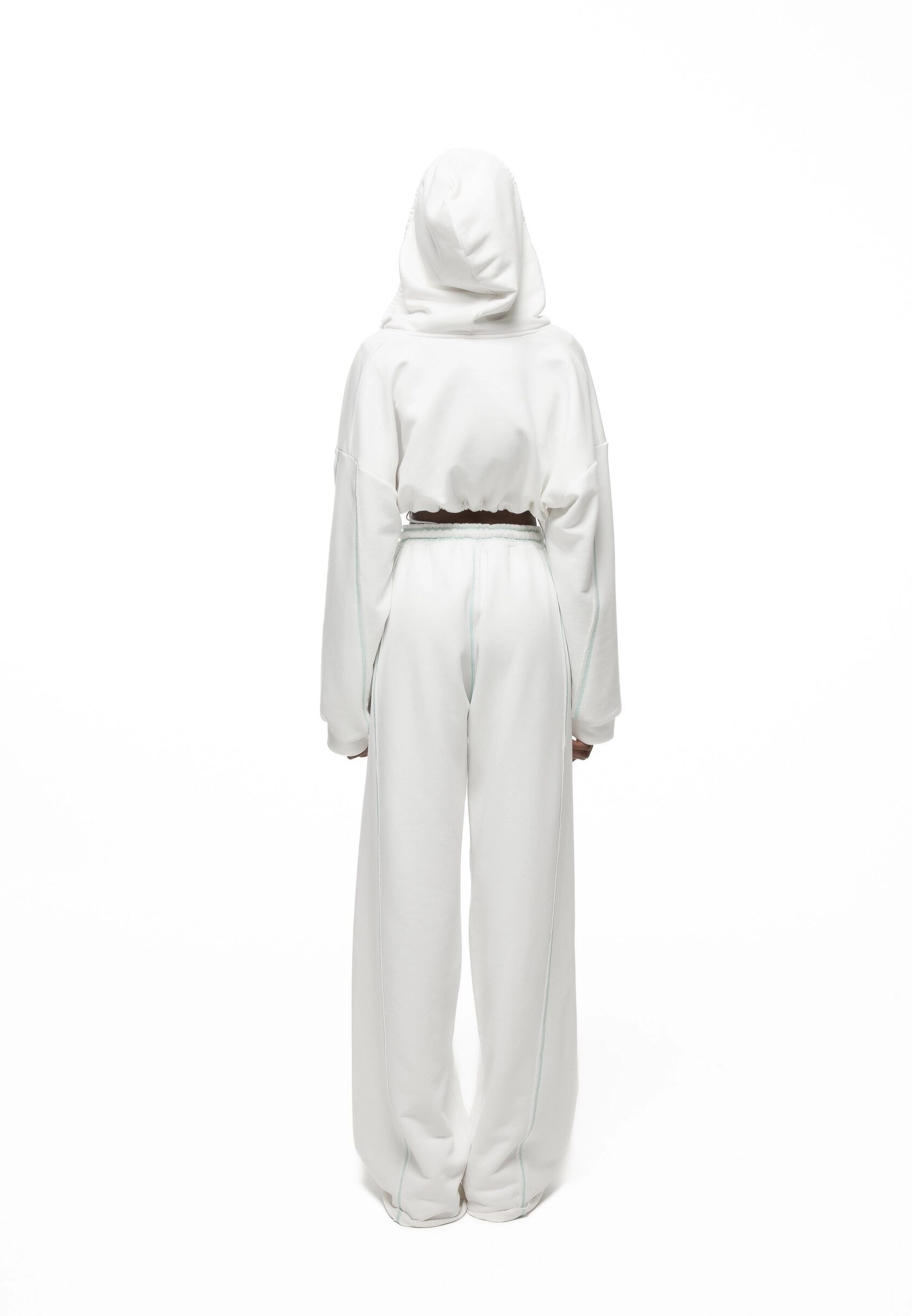 Худи MILK MIAMI(МИЛК МАЯМИ) в белом цвете - 40-42 (XS-S) - Молочный