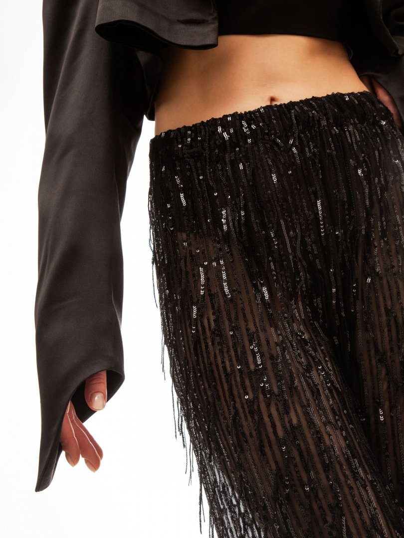 Cropped jacket NAKED in black - One size - Black