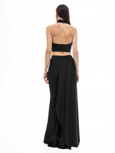 Top BENITO с вырезом in black - 44-46 (M-L) - Black